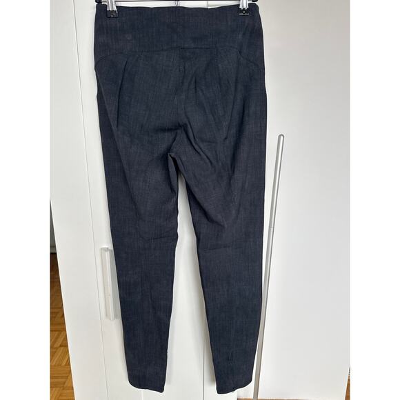 Lululemon Here to There High-Rise 7/8 Pant Crosshatch Texture Black, 8, Like New - Picture 1 of 5